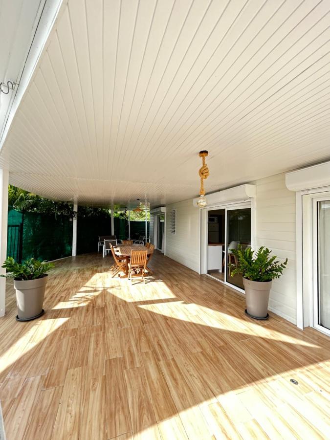 Bungalow Beausejour Le Moule Exteriér fotografie